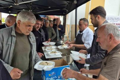 Alaçam’da Ahilik Haftası’nda ahi pilavı ikramı