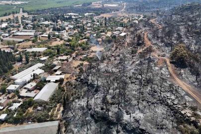 Antalya Aksu’daki orman yangını 4’üncü günde kontrol altına alındı