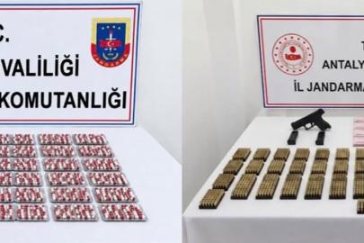 Antalya’da iki ilçede uyuşturucu operasyonu