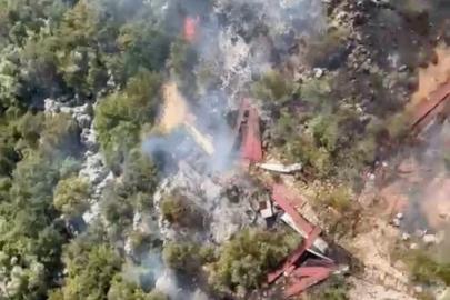 Antalya’da ormanlık alanda yangın