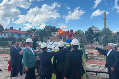 Arpalı’da doğal gaz sevinci
