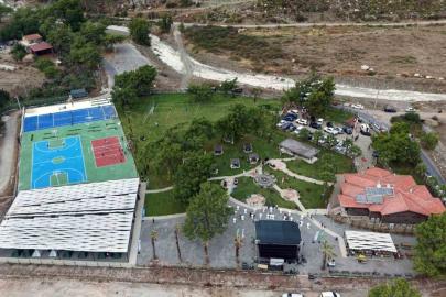 Asparan kamp ve spor tesisleri hizmete açıldı