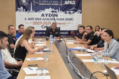 Aydın AFAD koordinasyonunda deprem çalıştayı yapıldı