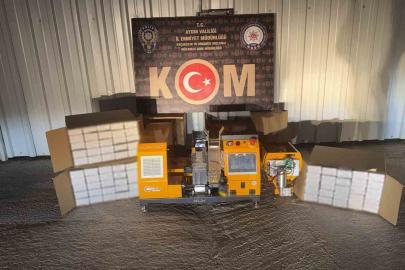Aydın’da 5 adrese eş zamanlı kaçakçılık operasyonu: 3 tutuklama