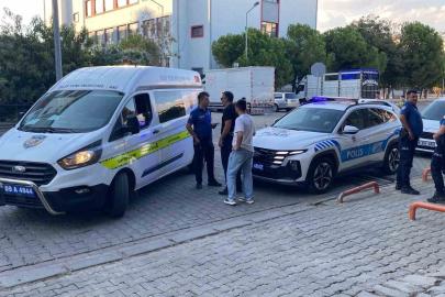 Aydın’da okul önünde hareketli anlar