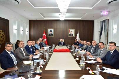 Aydın’da okulların güvenliği için toplantı yapıldı
