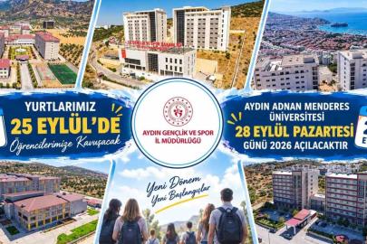 Aydın’da üniversite öğrencileri için geri sayım başladı
