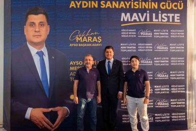 AYSO Başkanı Maraş’a iş insanı Özalp’ten destek