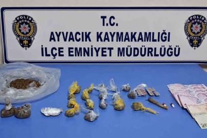 Ayvacık’ta uyuşturucu operasyonu: 1 tutuklama