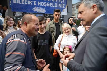 Bakan Çiftçi’ye tespih hediye etti