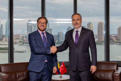 Bakan Fidan,  Venezuela Dışişleri Bakanı Felix Plasencia Gonzales ile bir araya geldi