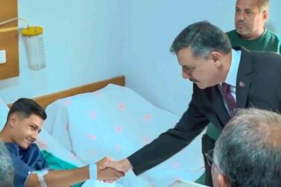 Bakan Tekin ve Bakan Çiftçi yaralı öğrencileri ziyaret etti