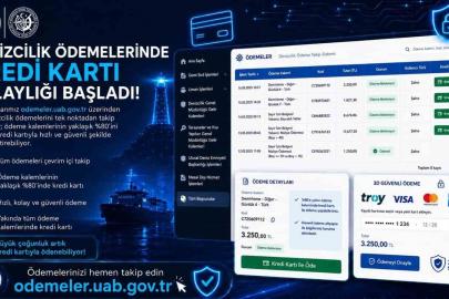 Bakan Uraloğlu: "Denizcilik ödemelerinin yaklaşık yüzde 80’i kredi kartıyla çevrim içi yapılabiliyor"