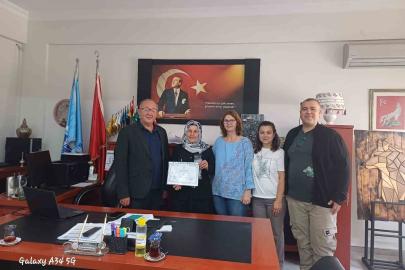 Bandırma’da azim ve kararlılıkla gelen başarı 7 ayda okuma yazma öğrendi
