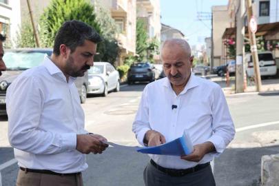 Başkan Büyükgöz sahadaki çalışmaları yerinde inceledi