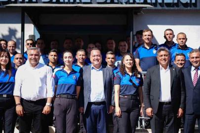 Başkan Dutlulu, Zabıta Haftası dolayısıyla ekiplerle bir araya geldi