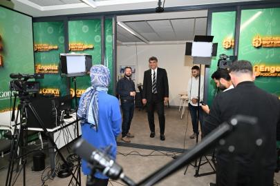 Başkan Kocaman, Gonca Engelsiz Yaşam Merkezi’nde öğrencilerle buluştu