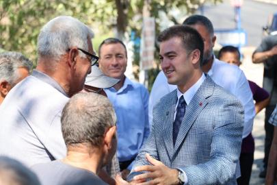 Başkan Mandalinci Çamlık’ta incelemelerde bulundu