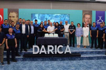 Başkan Muzaffer Bıyık zabıta personeliyle bir araya geldi