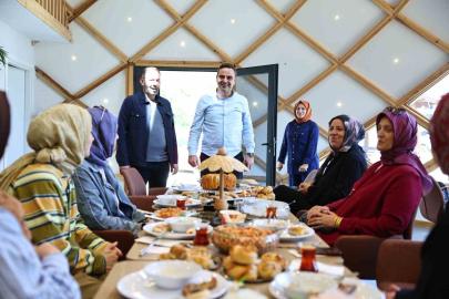 Başkan Özlü, Başiskele’nin üretken kadınları ile bir araya geldi