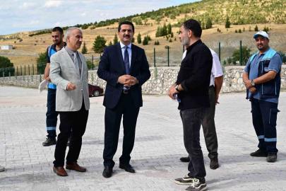 Başkan Taşkın, hayvan barınağında incelemelerde bulundu
