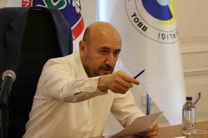 Başkan Ülken: "Sanayideki daralmayı durdurmamız lazım"