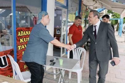 Başkan Vekili  Özünal, esnafın talep ve önerilerini dinledi