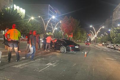 Batman’da iki otomobil çarpıştı: 2 yaralı