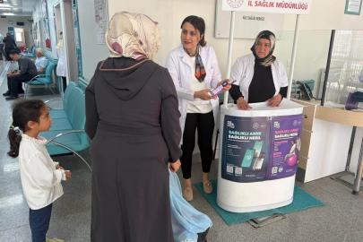 Bayburt’ta anne adaylarına sağlıklı gebelik bilgilendirmesi