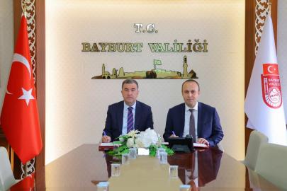 Bayburt’ta yükümlülerin kamu hizmetlerinde çalıştırılması için protokol imzalandı
