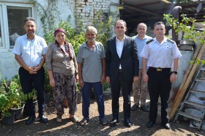 Bayındır Kaymakamı Murat Mete’den gazilere vefa ziyareti