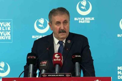 BBP Genel Başkanı Destici: "Devletimiz geçmişte olduğu gibi yarın da terörün kökünü kazıyacak"