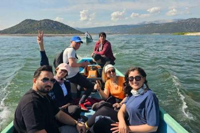 Beyşehir’in gizli cennet adasında nefes kesen keşif