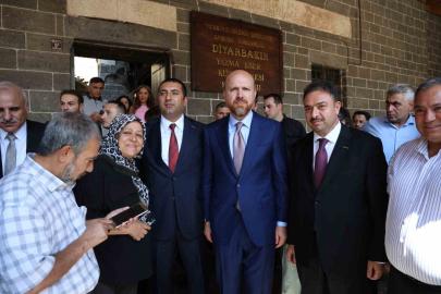 Bilal Erdoğan: ’’Her kesimin sürece destek vermesi önemli’’