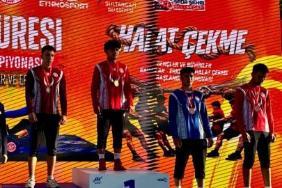 Bilecikli sporcu Türkiye ikincisi oldu