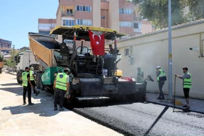 Bilecik’te sıcak asfalt serimi başladı