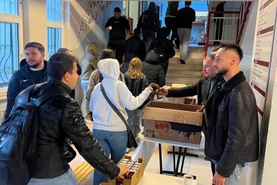Bilecik’te üniversite öğrencilerine ücretsiz ikram