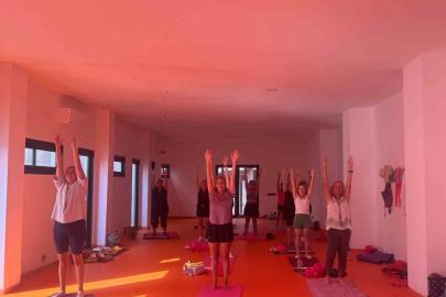 Bodrum Belediyesinin pilates dersleri devam ediyor