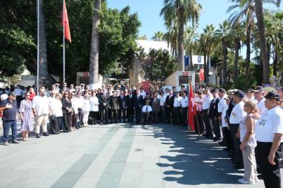 Bodrum’da Gaziler Günü törenle kutlandı