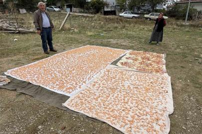Boyabat’ta kış hazırlıkları başladı: Tarhana mesaisi
