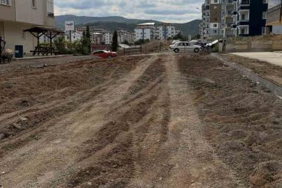 Boyabat’ta yol çalışması