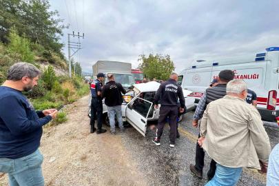 Bozdoğan’da trafik kazası: 1 ölü, 2 yaralı
