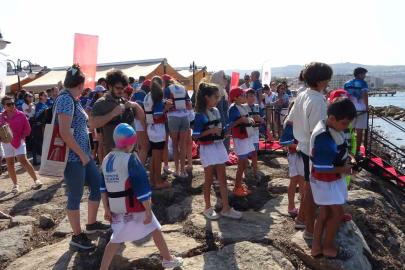 Çanakkale’de gençler, tarih için dalıp yelkenler fora dedi