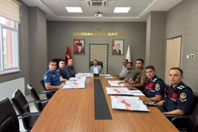 Çelikhan’da güvenlik ve doğa koruma toplantısı gerçekleştirildi