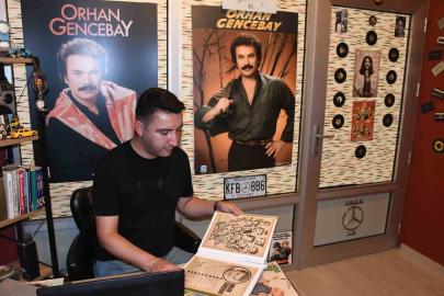 Çocukken başladı, 25 yılda dev bir arşive dönüştü: Orhan Gencebay’ın tüm izlerini topluyor