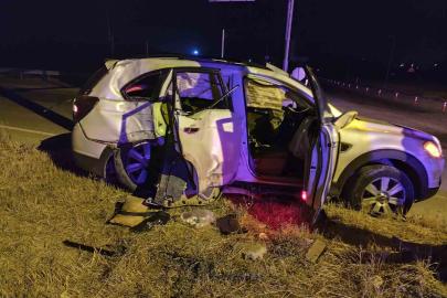 Çorum’da cip ile tur otobüsü çarpıştı: 2 ağır yaralı