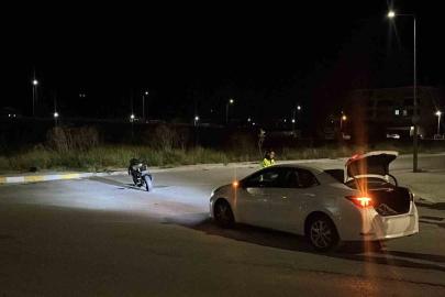 Çorum’da otomobil ile motosiklet çarpıştı: 1 yaralı