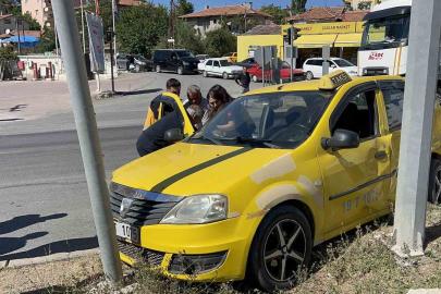 Çorum’da trafik kazası: 1 yaralı