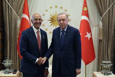 Cumhurbaşkanı Erdoğan, ABD’nin Ankara Büyükelçisi Barrack’ı kabul etti