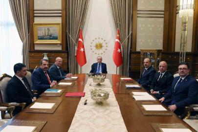 Cumhurbaşkanı Erdoğan, Ankara Valisi Canbolat’ı kabul etti